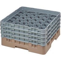 Cambro Camrack Beige 30 Compartments Max Glass Height 215mm