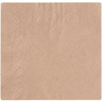 Vegware Recycled Cocktail Napkin Kraft 24x24cm 2ply 1/4 Fold (4000 pack)