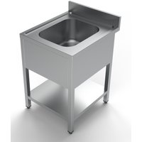 CombiSteel 700 Stainless Steel Sink Unit Shelf 1 Middle 600