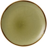 Dudson Harvest Evolve Coupe Plates Green 217mm (12 Pack)