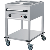 Combisteel Bain-Marie Trolley 2/1 - 30 to 110 °C