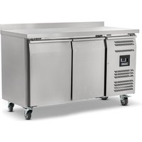 BLIZZARD Double Hinged Door Counter Refrigerator With Upstand HBC2