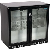 Polar G-Series Back Bar Cooler with Hinged Doors 198Ltr