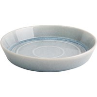 Olympia Cavolo Flat Round Bowls Ice Blue 220mm (4 Pack)