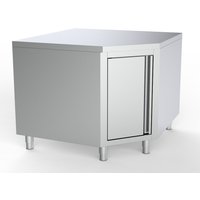 WORKTABLE CORNER WITH DOOR 1000/1000 FOR 600MM TABLES