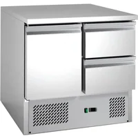 Chefsrange SS2H2D - 2 Door Space Saver Prep Counter
