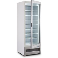 CombiSteel Stainless Steel Glass Door Freezer Static 353 Litre