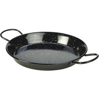 Black Enamel Paella Pan 26cm - Pack of 6