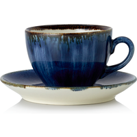 Cup and saucer Dark Ocean Pack Size 6