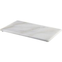 White Marble Platter 32x18cm GN 1/3