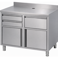 Combisteel Stainless Steel Coffee Worktable - 1250 mm Wide