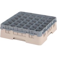 Cambro Camrack Beige 36 Compartments Max Glass Height 279mm