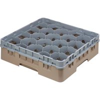 Cambro Camrack Beige 20 Compartments Max Glass Height 279mm