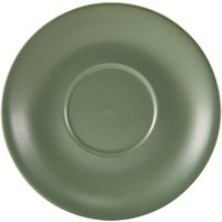 GenWare Porcelain Matt Sage Saucer 16cm/ 6.25" - Pack of 6