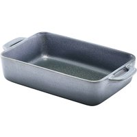 Forge Graphite Stoneware Rectangular Dish 16 x 10.5 x 4cm - Pack of 6