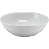 GenWare Porcelain Butter/ Dip Dish 7.8cm/ 3" - Pack of 12