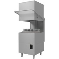 PASS-THROUGH DISHWASHER ENT 400 DP DDE WITH DRAIN PUMP AND DETERGENT DISPENSER