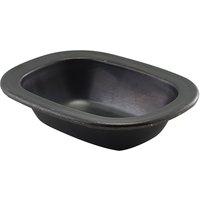 GenWare Black Vintage Steel Pie Dish 16cm - Pack of 12