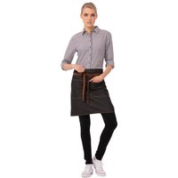 Chef Works Urban Memphis Half Bistro Apron Black