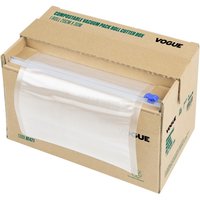 Vogue Compostable Vacuum Pack Roll Cutter Box 20cm x 30m