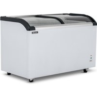BLIZZARD 420L Curved Glass Lid Freezer BDF42