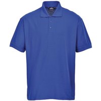 Unisex Polo Shirt Royal Blue L