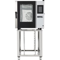 Buffalo Freestanding Smart Touchscreen Combi Oven 7x GN 1/1 with Installation Kit