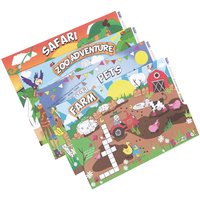 Crafti's Kids Activity Sheet Assorted Designs (500 pack)
