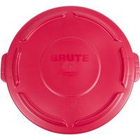 Rubbermaid BRUTE Snap On Lid Red