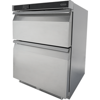 Combisteel Stainless Steel Refrigerator with 2 Drawers - 101 L