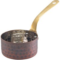 GenWare Antique Copper Mini Sauce Pan 7 x 3.75cm - Pack of 6