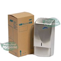 Refillable Soap Dispenser Brushed Steel