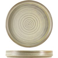 Terra Porcelain Matt Grey Presentation Plate 26cm - Pack of 6