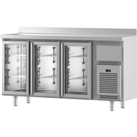 Infrico IF604PCR I-Line Counter Front If 600 Series – Glass Door Tall Back Bar Counter. If Serie