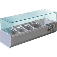 Polar G-Series Countertop Prep Fridge 3x 1/3GN & 1x 1/2GN