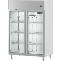 Infrico IAG1402CR I-Line IAG 700/1400 Series – Glass Door Reach-In Refrigerators GN 2/1