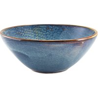 Terra Porcelain Aqua Blue Organic Bowl 16.5cm - Pack of 6