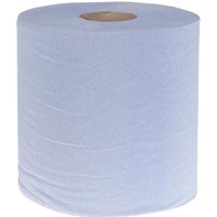 Jantex Blue Centrefeed Rolls 1ply 285m (Pack of 6)