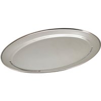 GenWare Stainless Steel Oval Flat 54.5cm/ 22"