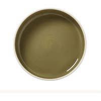 Steelite Nyx Round Stacking Trays Olive 165mm (12 Pack)