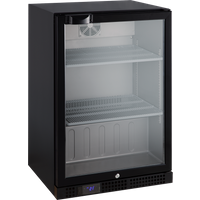 Tefcold DB127H Backbar with hinged glass door