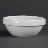 Olympia Whiteware Fruit Bowls 110mm (12 pack)