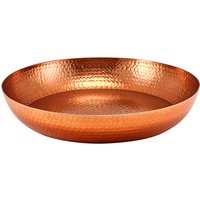 GenWare Copper Hammered Aluminium Platter 44cm