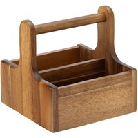 Utopia Small Wooden Table Caddy (2 Pack)