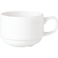Steelite Simplicity White Stacking Slimline Cups 200ml (36 Pack)