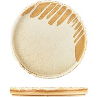 Roko Porcelain Sand Presentation Plate 21cm - Pack of 4