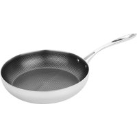 Vogue Tri-Shield Stainless Steel Frying Pan with Clad Coating 28cm