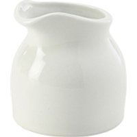 Genware Porcelain Jug 7cl/ 2.5oz - Pack of 12
