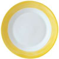 Arcoroc Brush Side Plates Yellow 155mm (24 Pack)