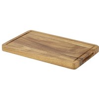 Genware Acacia Wood Serving Board GN 1/4